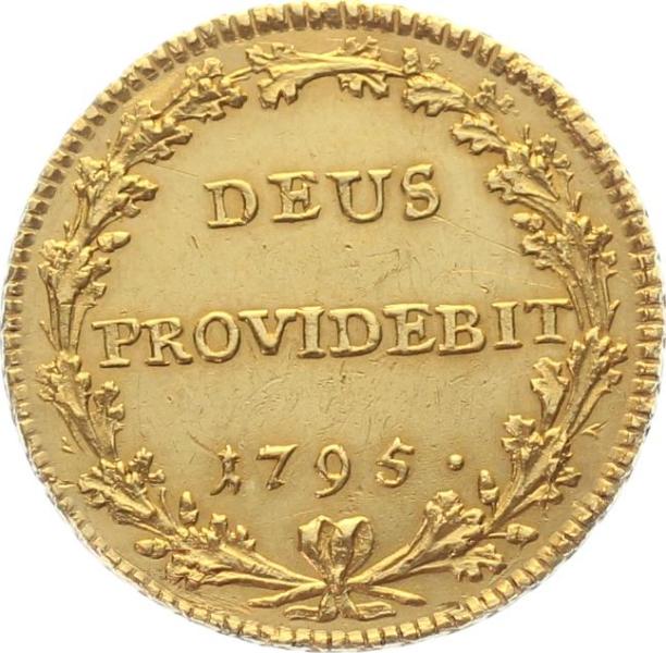 Bern Doppelduplone 1795 «DEUS PROVIDEBIT» – historische Goldmünze der Republik Bern